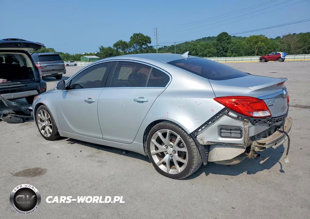 2013 Buick Regal Gs VIN:2G4GV5GV6D9220538 - 2