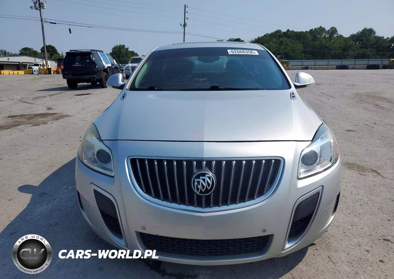 2013 Buick Regal Gs VIN:2G4GV5GV6D9220538 - 5