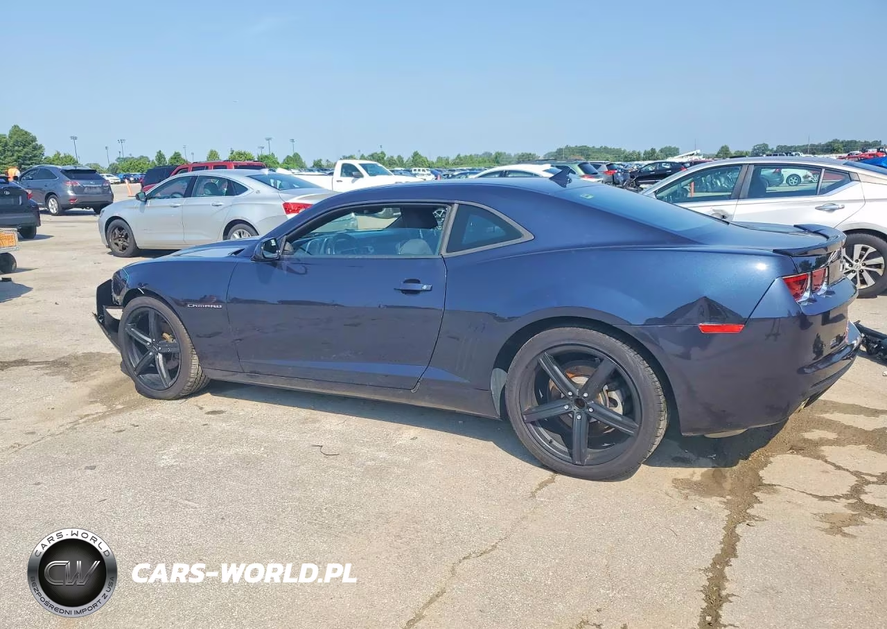 2013 Chevrolet Camaro Lt VIN:2G1FB1E38D9132246 - 2