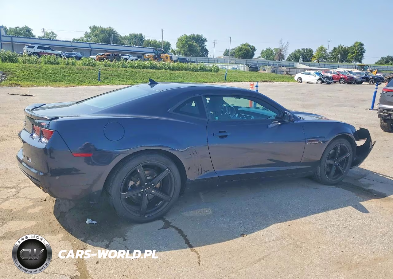 2013 Chevrolet Camaro Lt VIN:2G1FB1E38D9132246 - 3