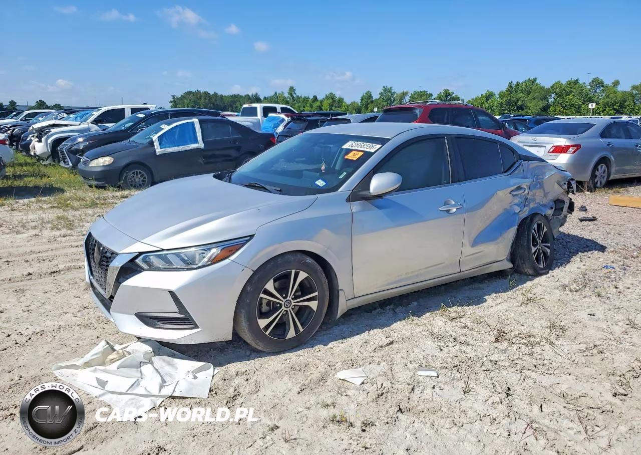 2021 Nissan Sentra Sv VIN:3N1AB8CV0MY200654 - 1