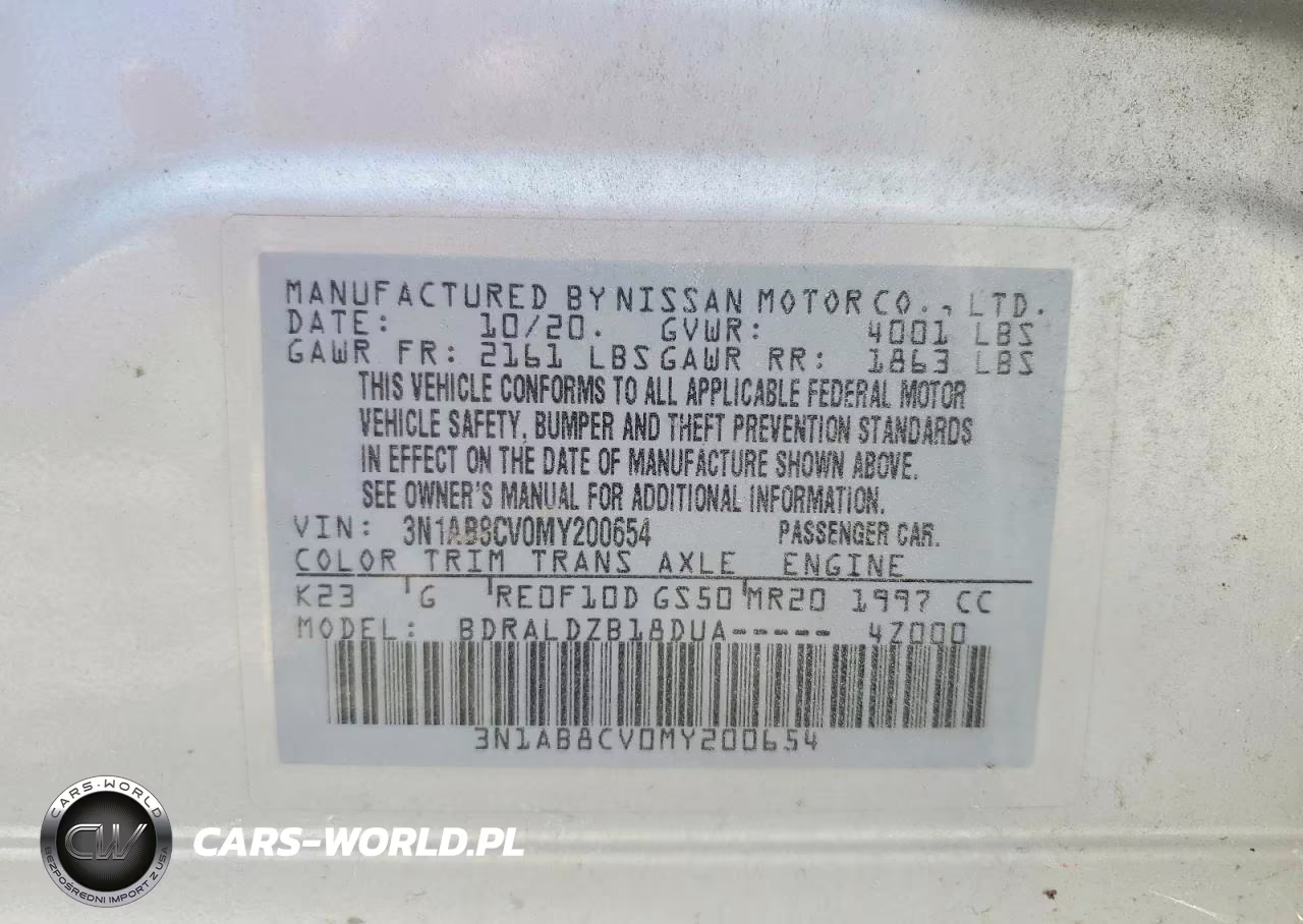 2021 Nissan Sentra Sv VIN:3N1AB8CV0MY200654 - 12