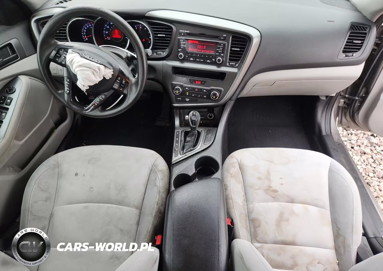 2012 Kia Optima Lx VIN:5XXGM4A76CG045789 - 8