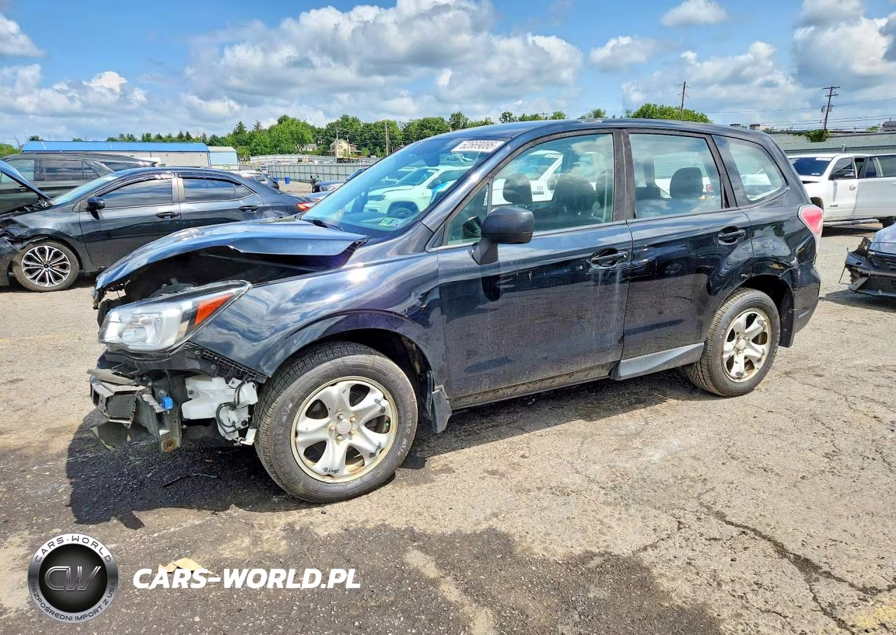 2018 Subaru Forester 2.5I VIN:JF2SJAAC9JG566799 - 1