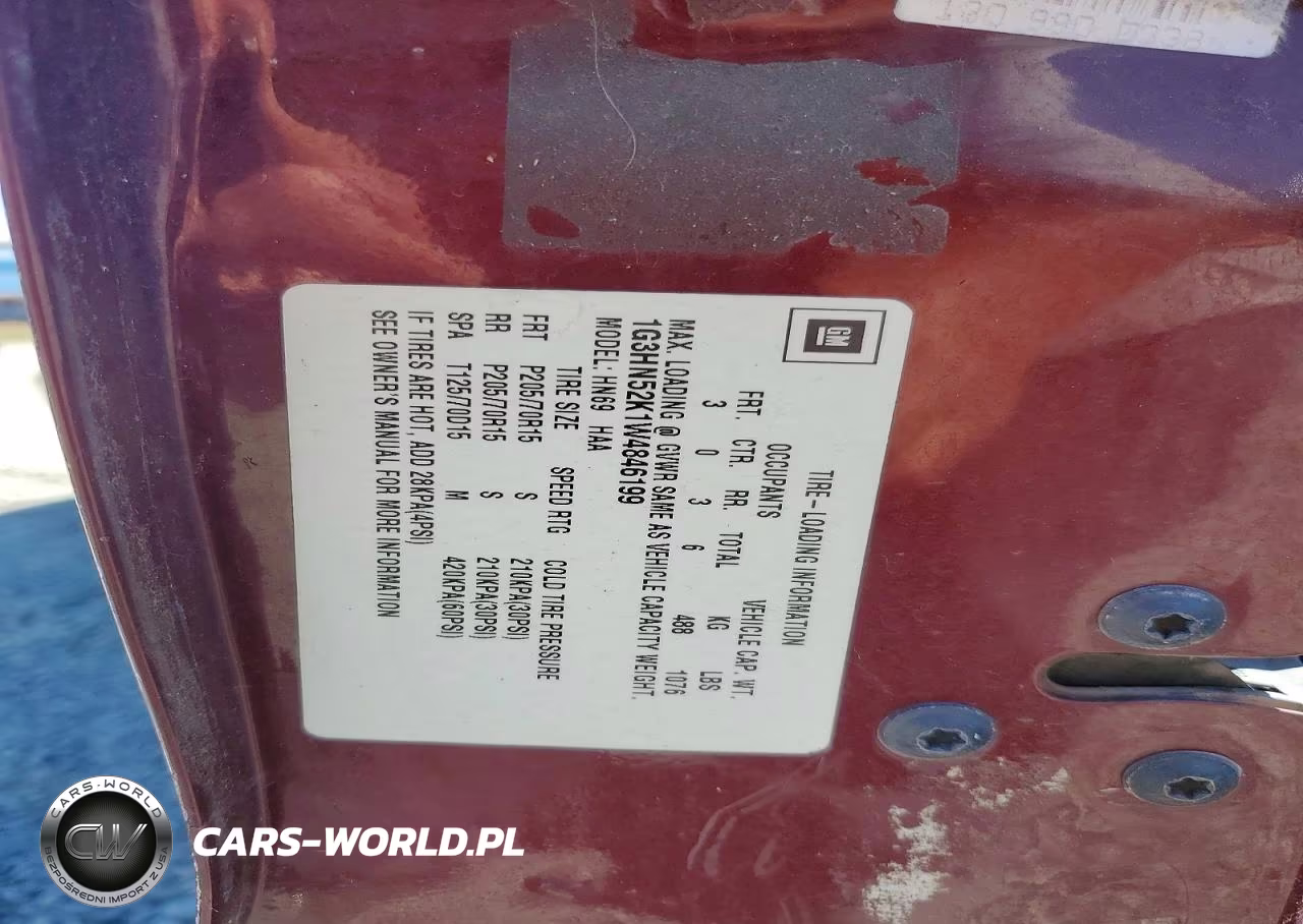 1998 Oldsmobile 88 Base VIN:1G3HN52K1W4846199 - 12