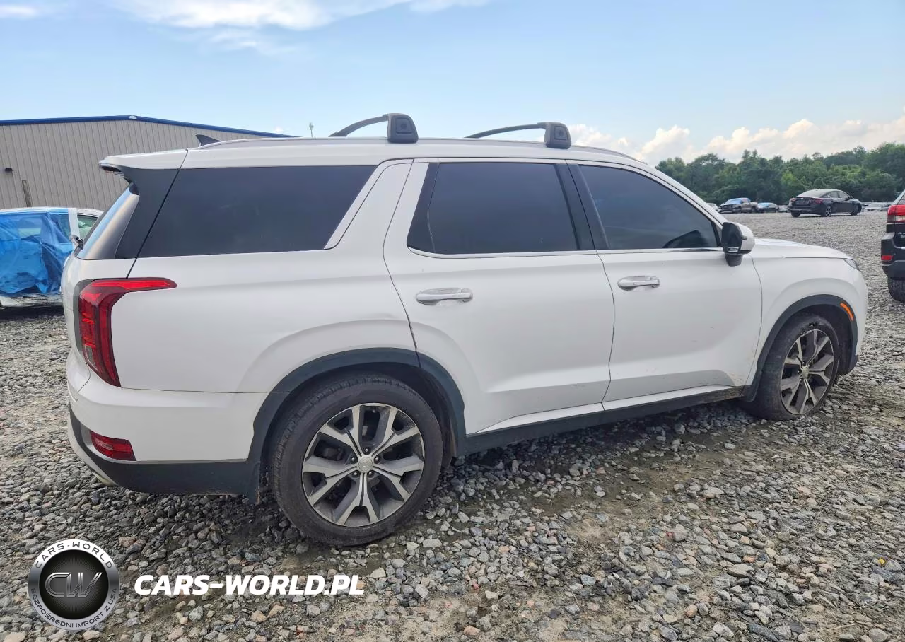 2022 Hyundai Palisade Sel VIN:KM8R44HE2NU474210 - 3