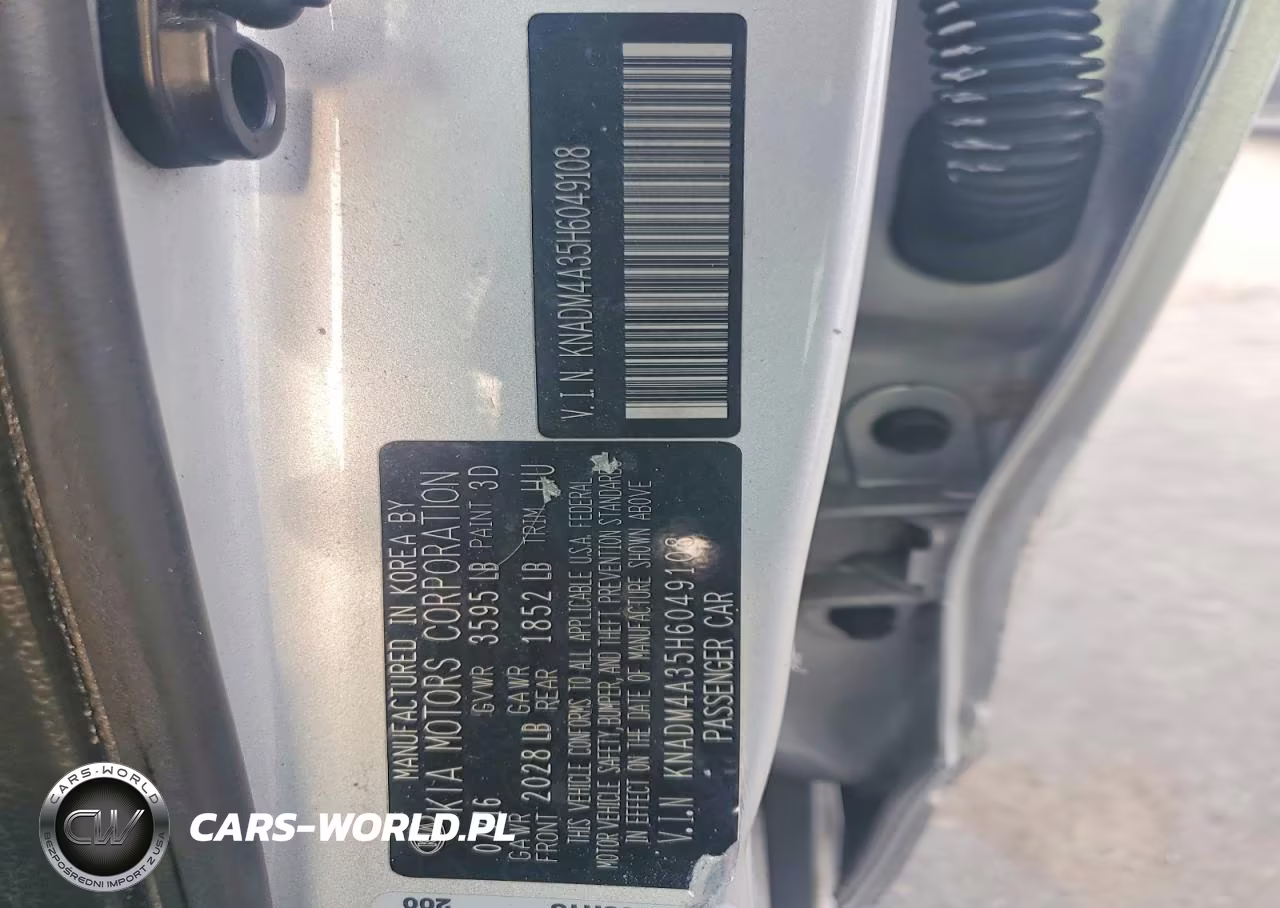 2017 Kia Rio Lx VIN:KNADM4A35H6049108 - 12