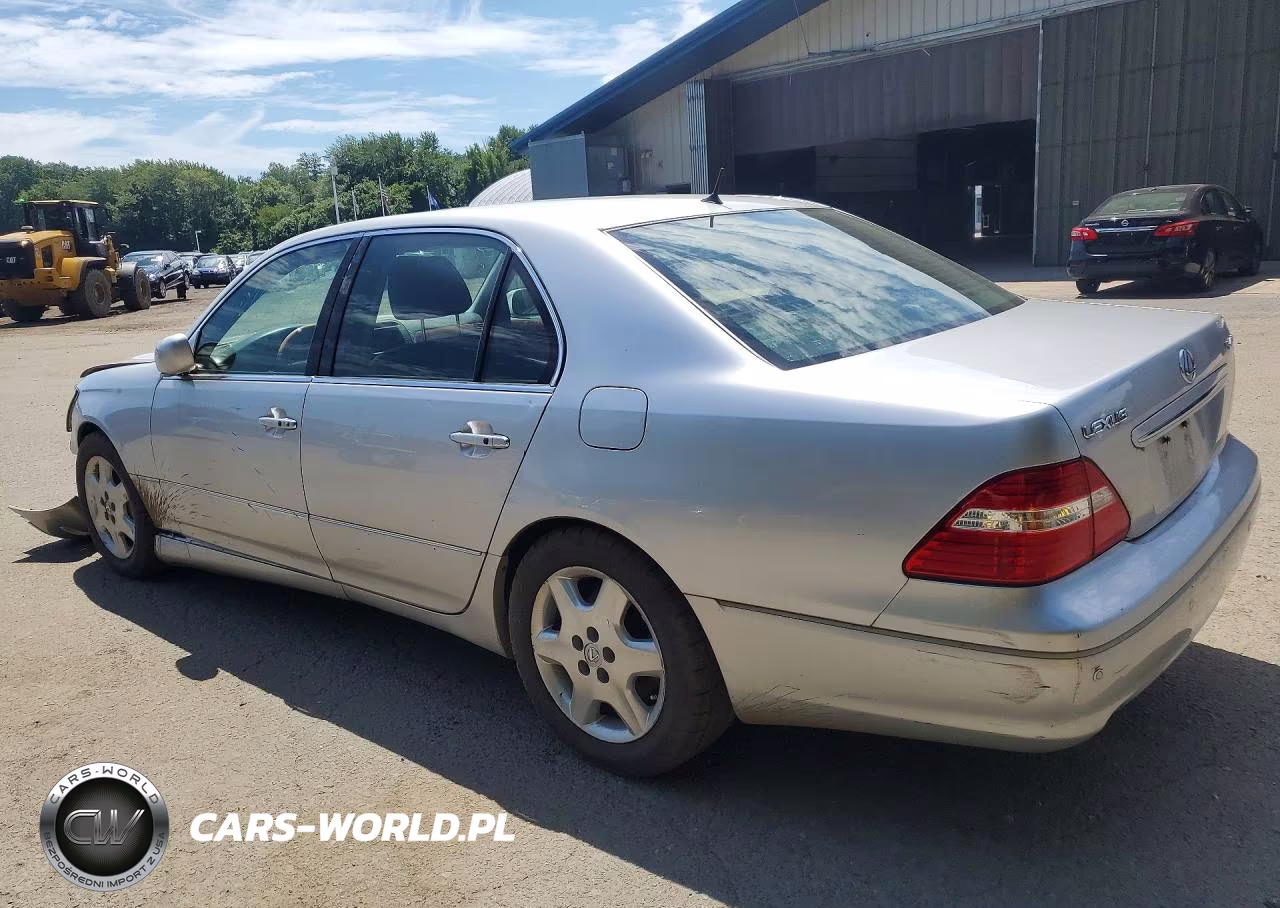 2004 Lexus Ls 430 VIN:JTHBN36F040152503 - 2