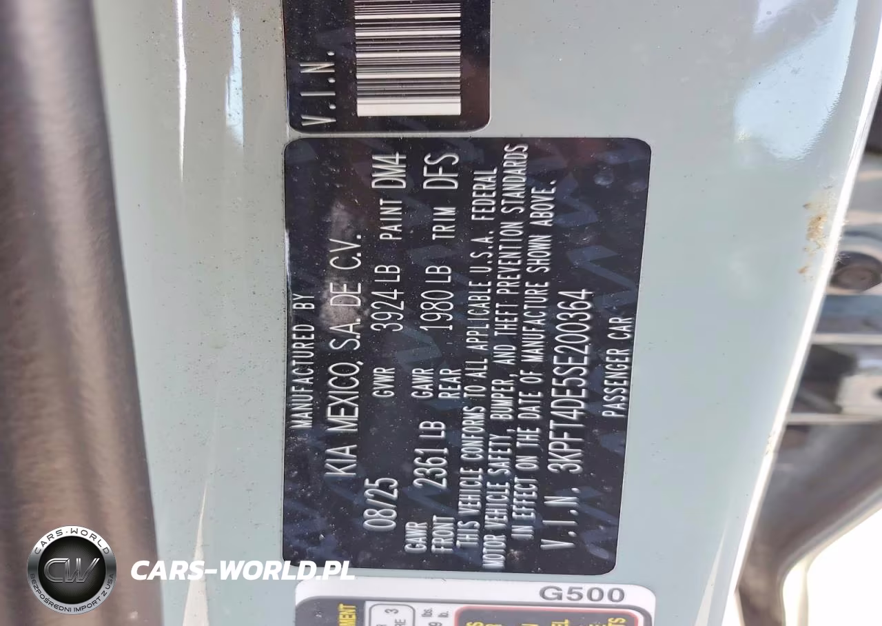 2025 Kia K4 Lxs VIN:3KPFT4DE5SE200364 - 12