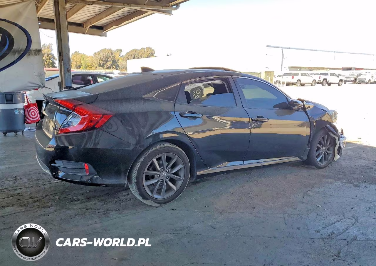 2020 Honda Civic Ex VIN:19XFC1F34LE221346 - 3