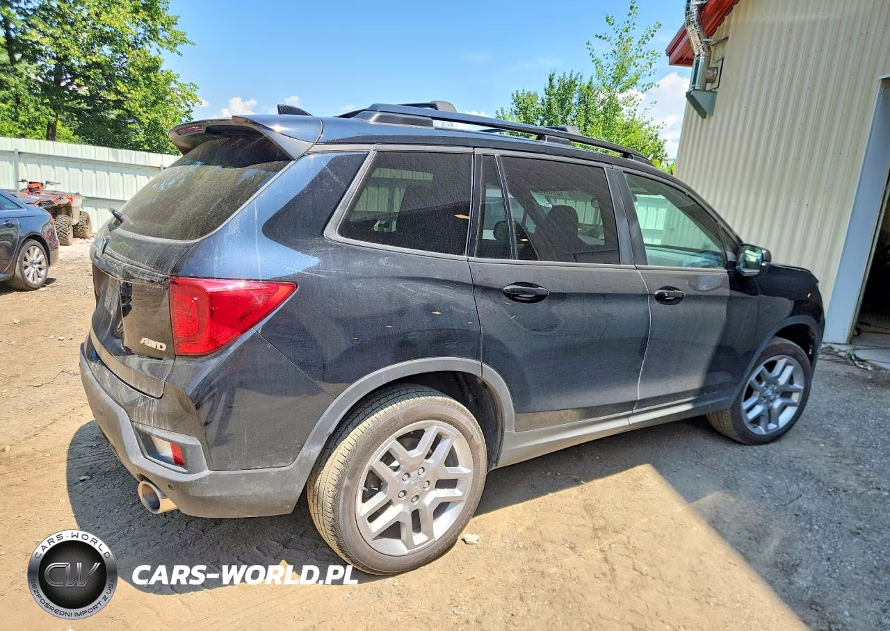 2025 Honda Passport Exl VIN:5FNYF8H53SB012891 - 3