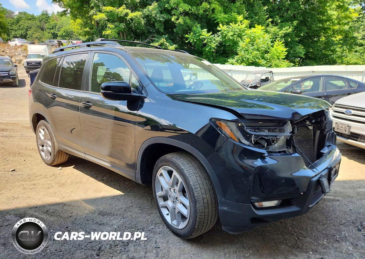 2025 Honda Passport Exl VIN:5FNYF8H53SB012891 - 4