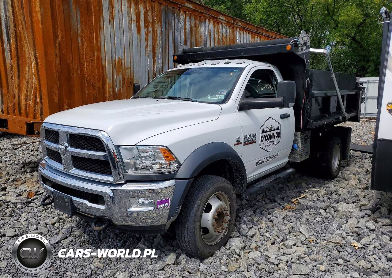 2018 Ram 5500 Dump Truck