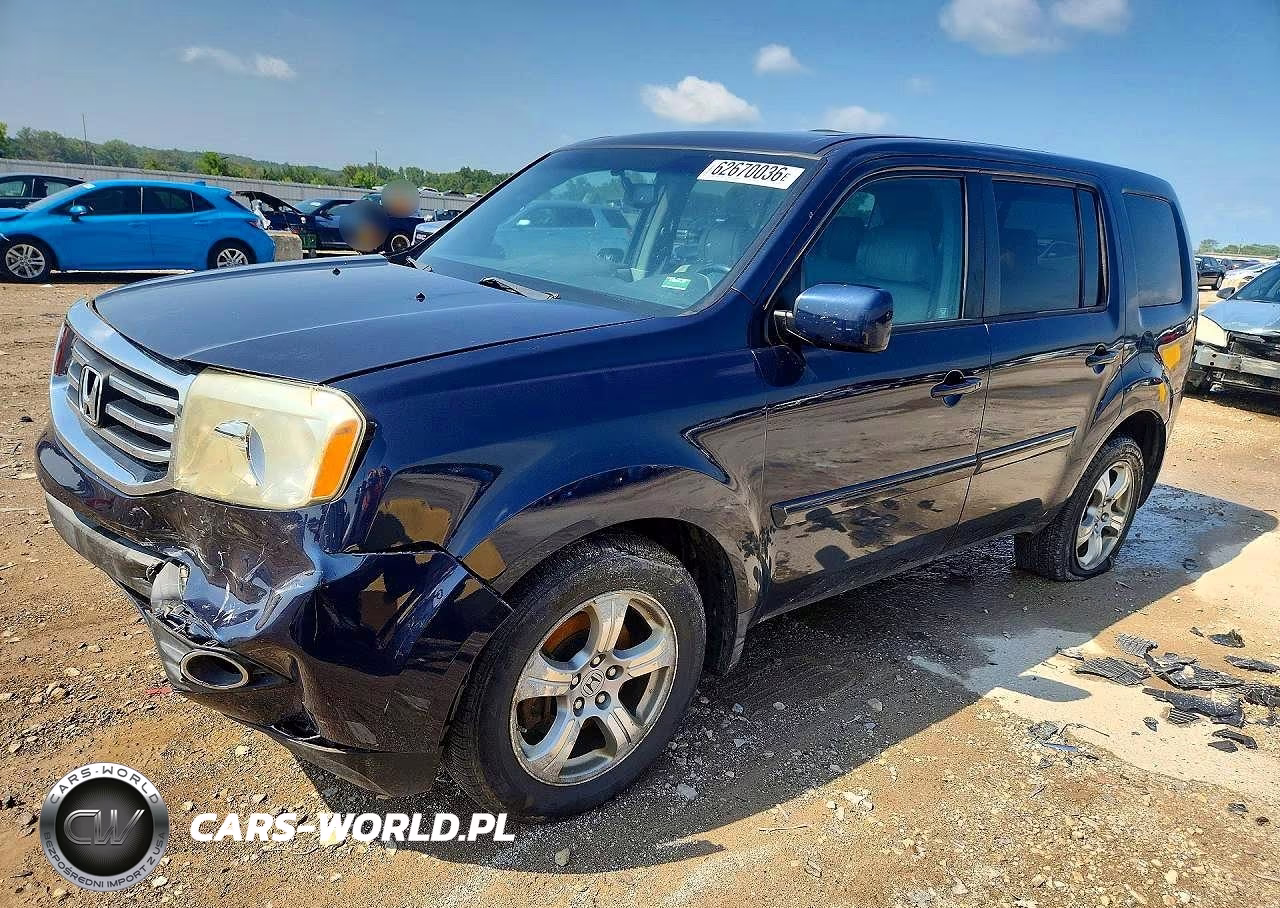 2012 Honda Pilot Exl – zdjęcie 1 z 13