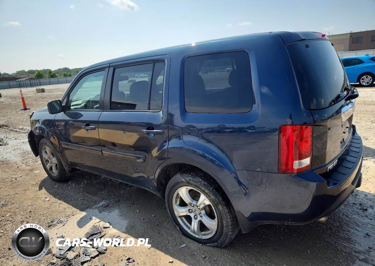 2012 Honda Pilot Exl VIN:5FNYF4H56CB045037 - 2