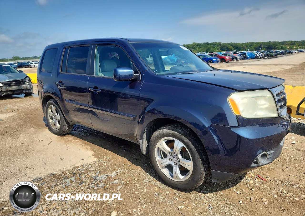 2012 Honda Pilot Exl VIN:5FNYF4H56CB045037 - 4