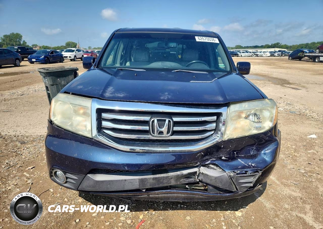 2012 Honda Pilot Exl VIN:5FNYF4H56CB045037 - 5