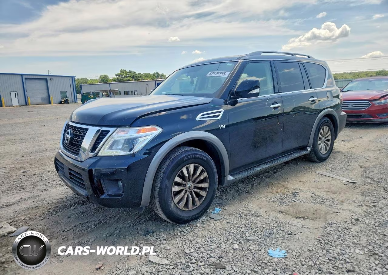 2018 Nissan Armada Sv VIN:JN8AY2ND9J9058923 - 1