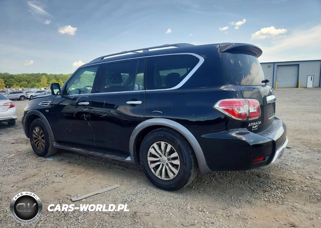 2018 Nissan Armada Sv VIN:JN8AY2ND9J9058923 - 2
