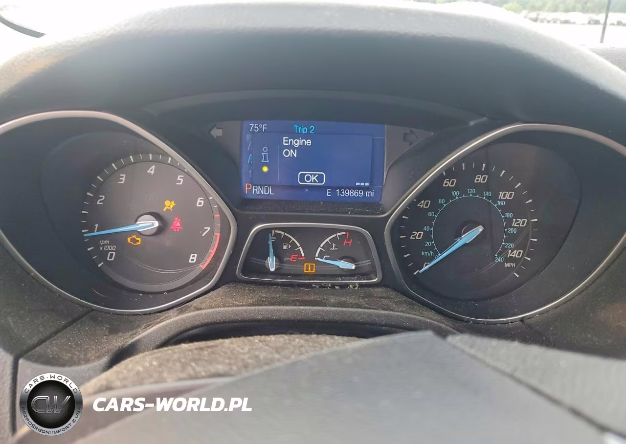 2014 Ford Focus Se VIN:1FADP3K27EL320635 - 9