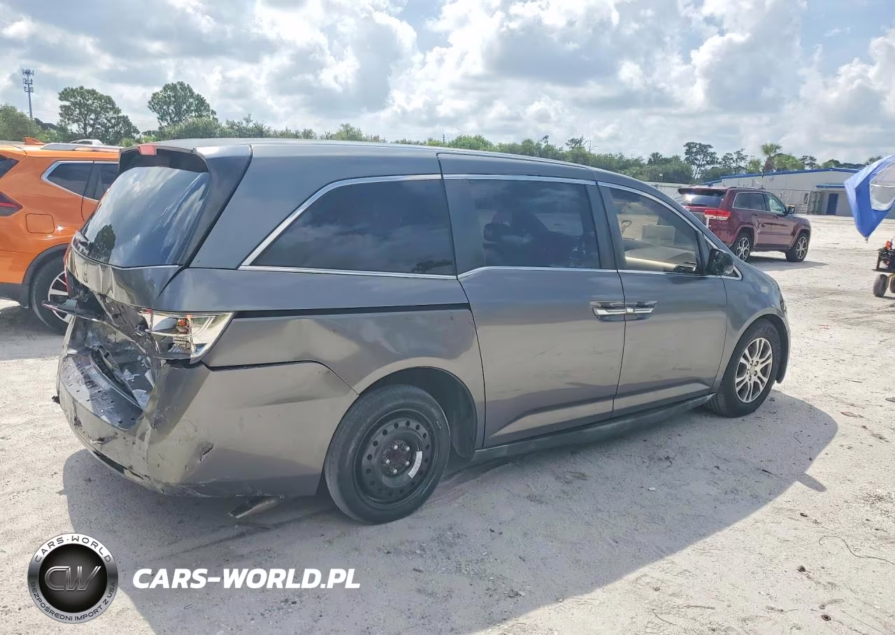 2012 Honda Odyssey Ex VIN:5FNRL5H49CB022913 - 3