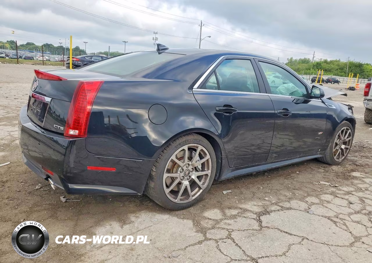 2009 Cadillac Cts-V VIN:1G6DN57P690156496 - 3