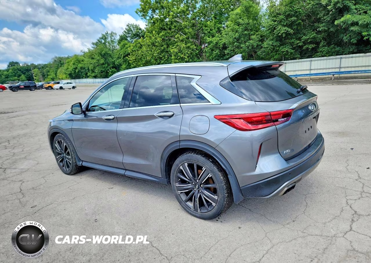 2021 Infiniti Qx50 Luxe VIN:3PCAJ5BB6MF121037 - 2