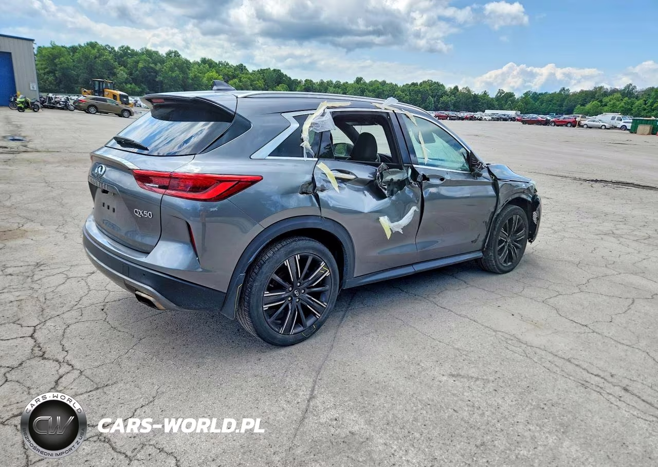 2021 Infiniti Qx50 Luxe VIN:3PCAJ5BB6MF121037 - 3