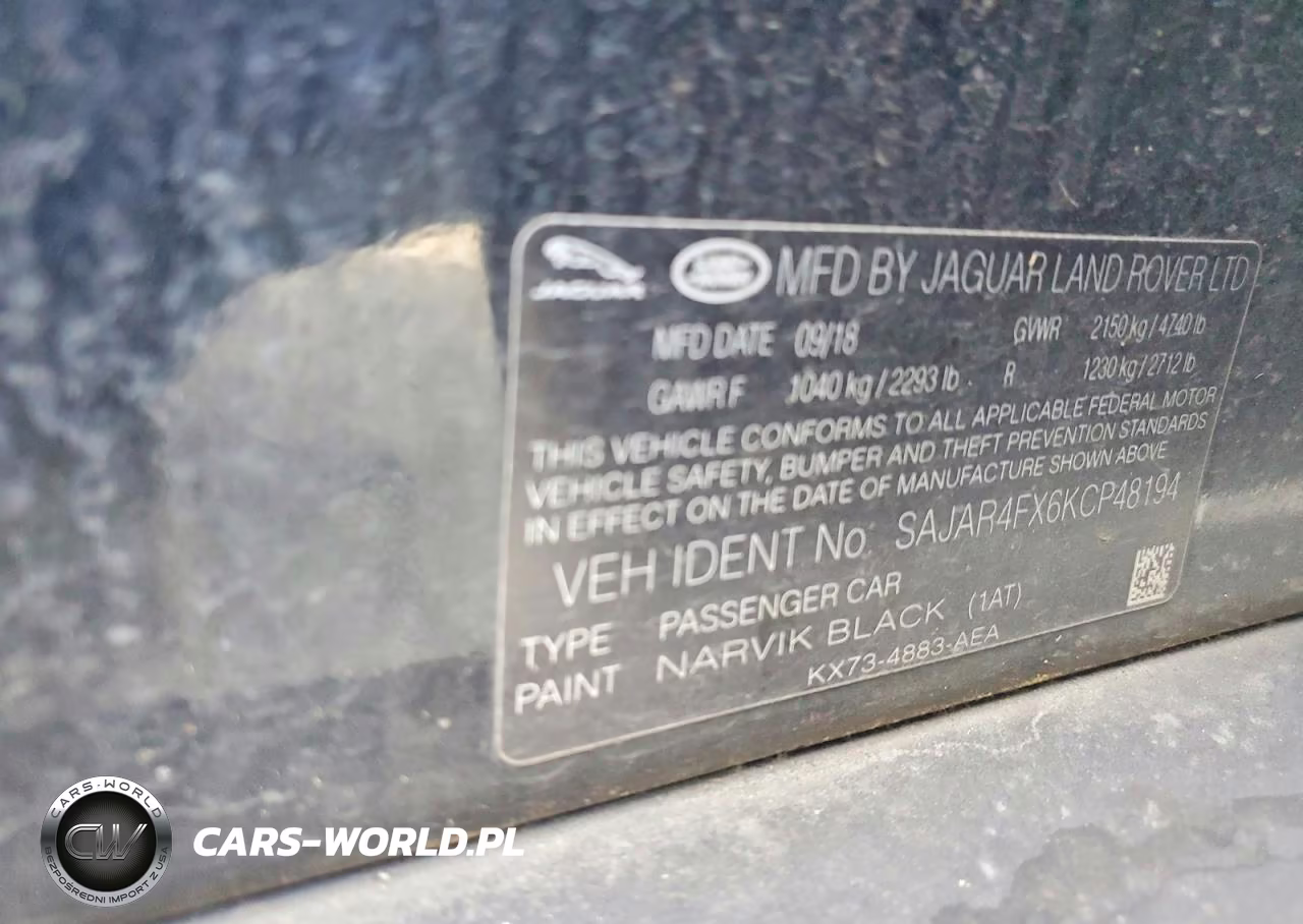 2019 Jaguar Xe VIN:SAJAR4FX6KCP48194 - 12