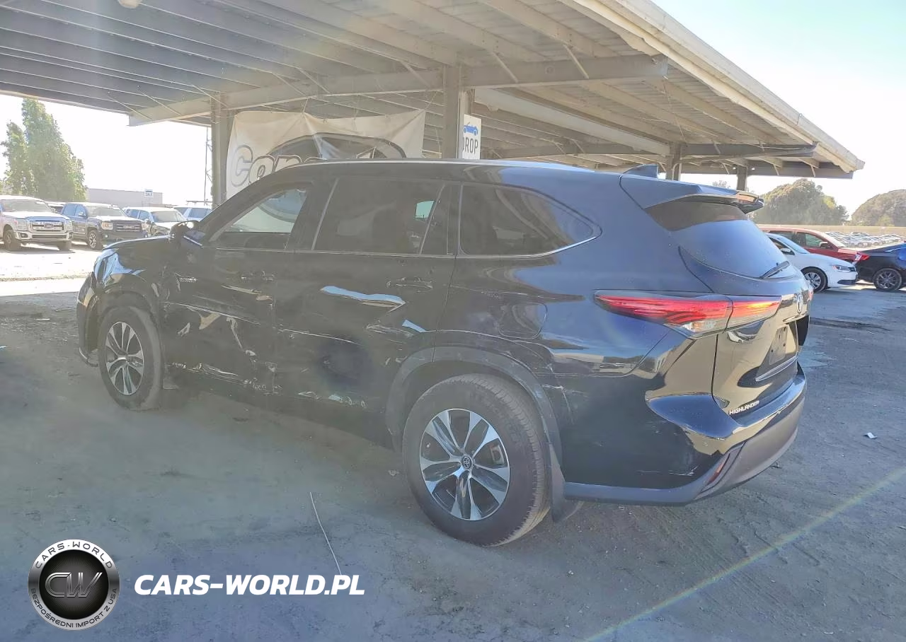 2021 Toyota Highlander Hybrid Xle VIN:5TDGBRCH4MS532613 - 2