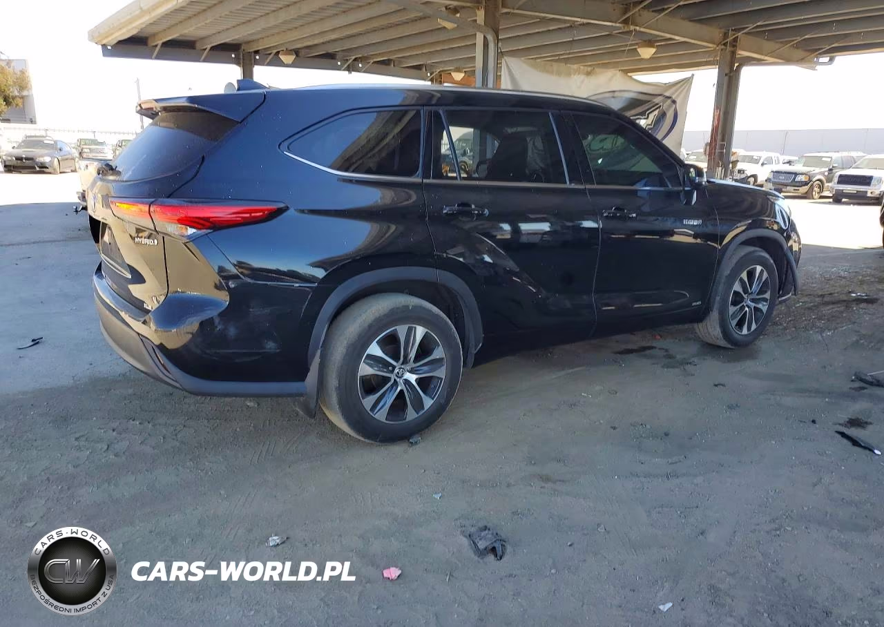 2021 Toyota Highlander Hybrid Xle VIN:5TDGBRCH4MS532613 - 3