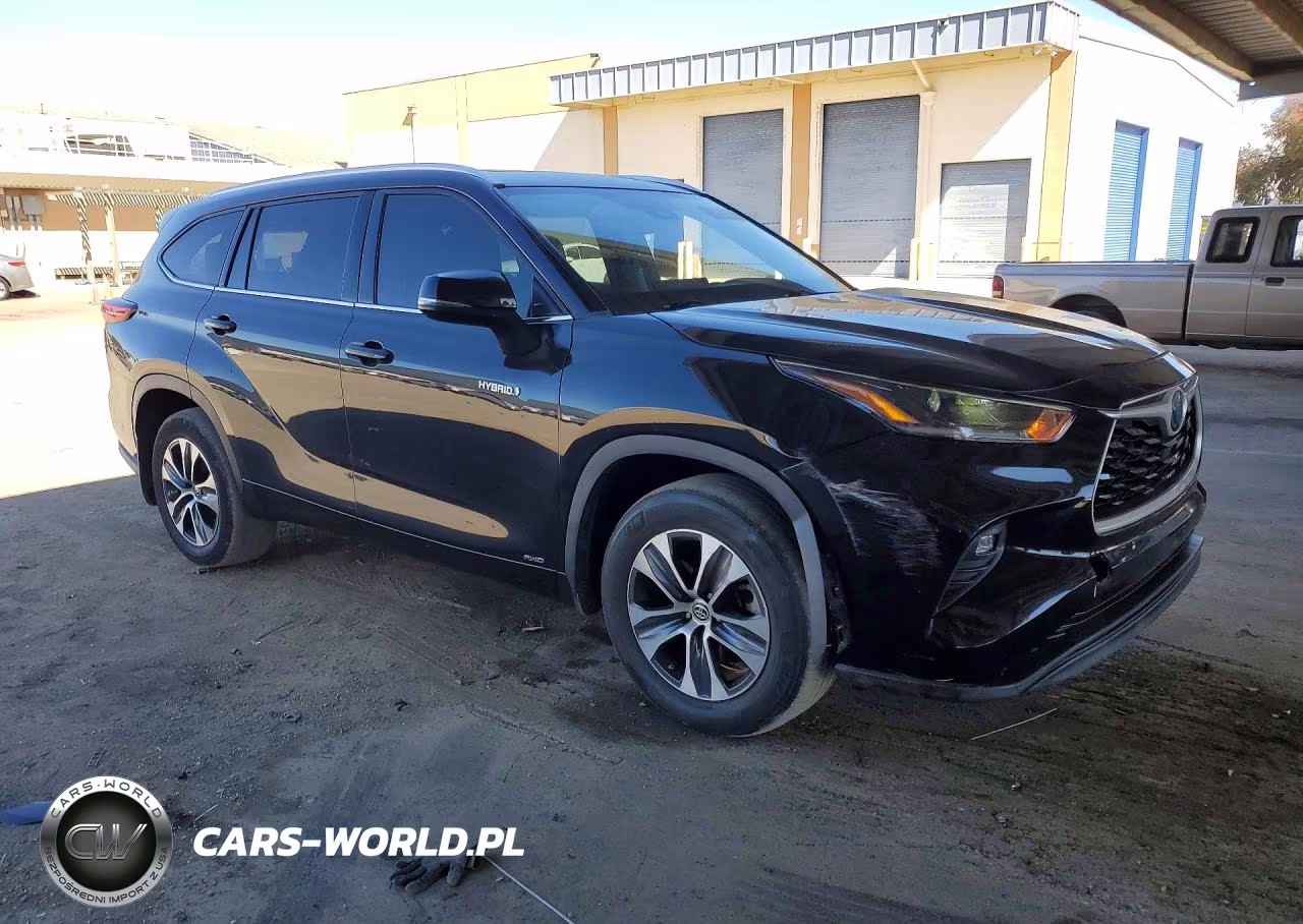 2021 Toyota Highlander Hybrid Xle VIN:5TDGBRCH4MS532613 - 4