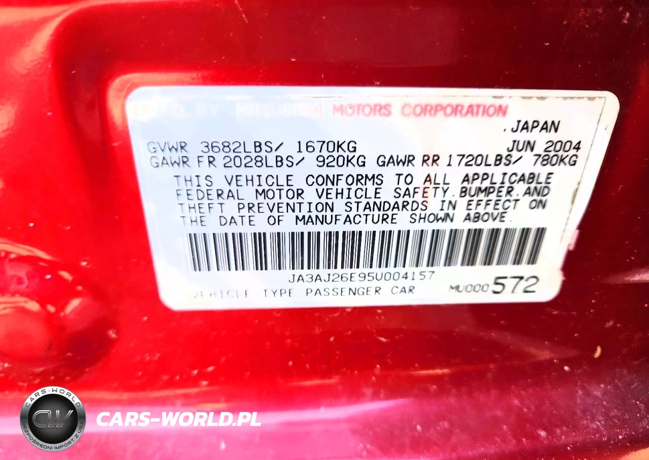 2005 Mitsubishi Lancer Es VIN:JA3AJ26E95U004157 - 12