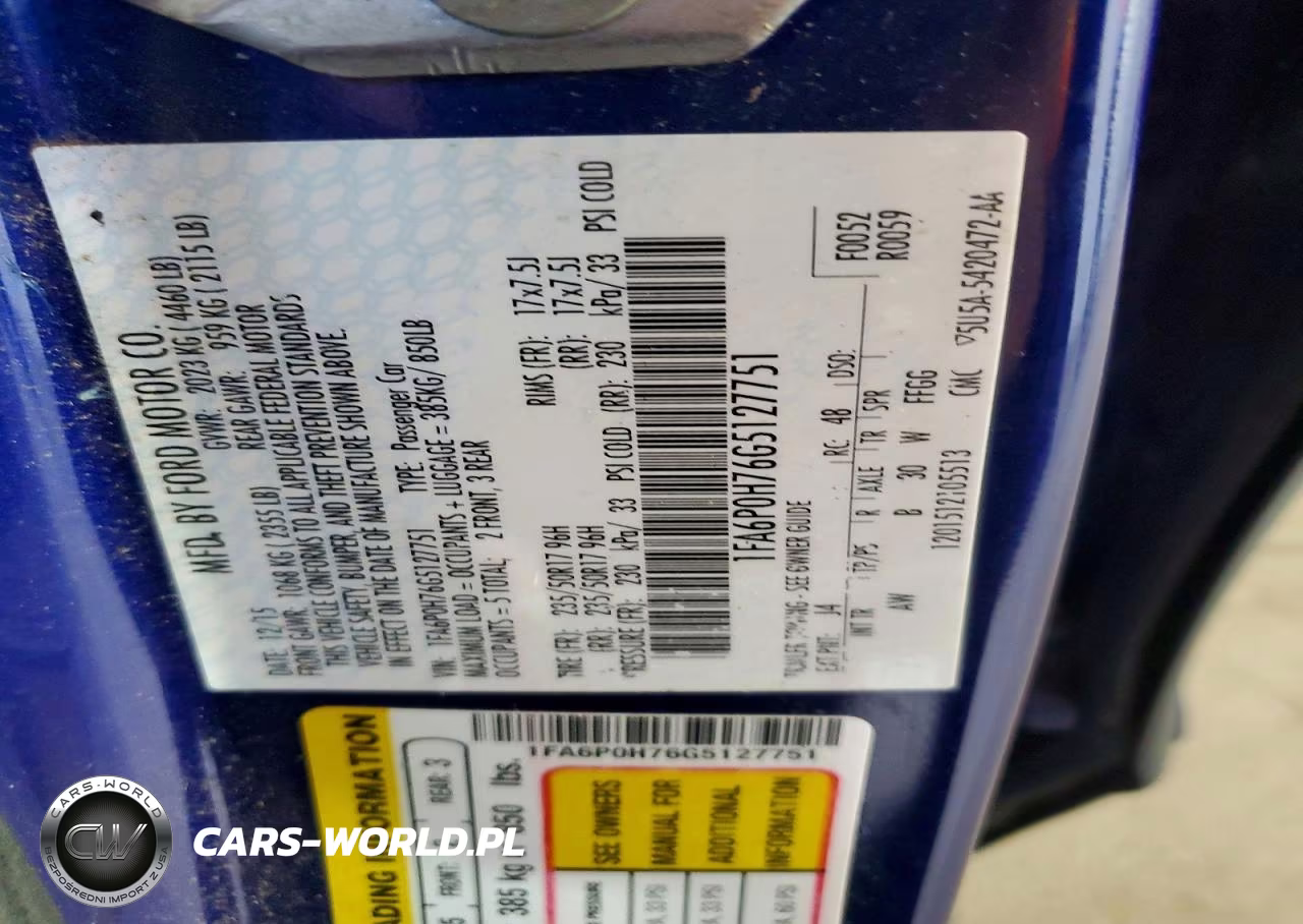 2016 Ford Fusion Se VIN:1FA6P0H76G5127751 - 12