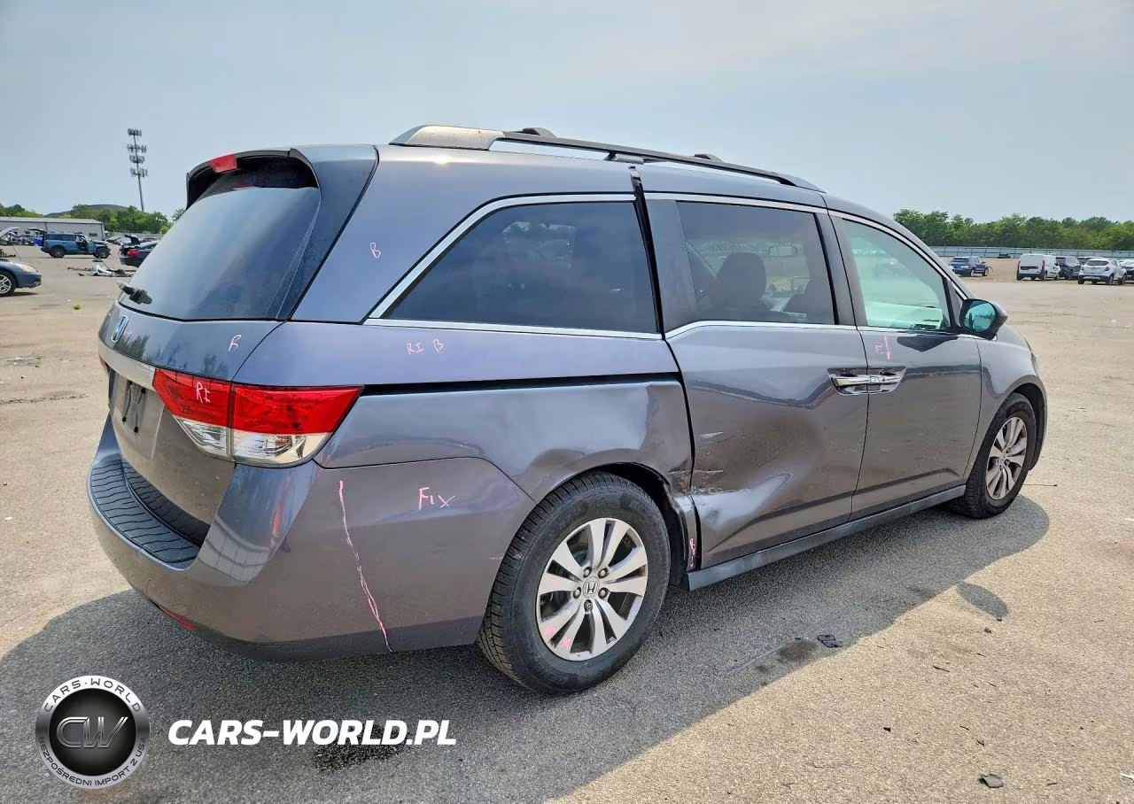 2015 Honda Odyssey Ex VIN:5FNRL5H49FB004917 - 3