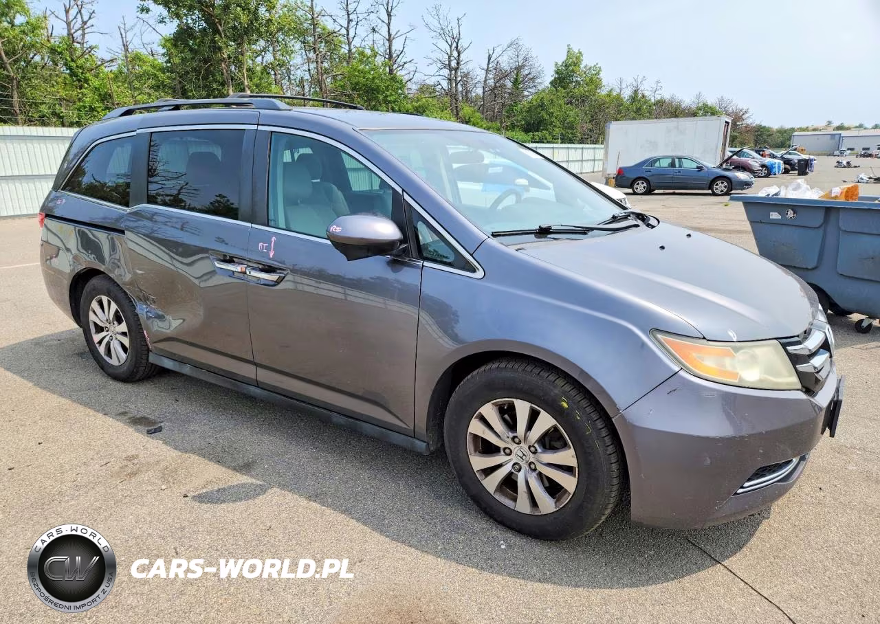 2015 Honda Odyssey Ex VIN:5FNRL5H49FB004917 - 4