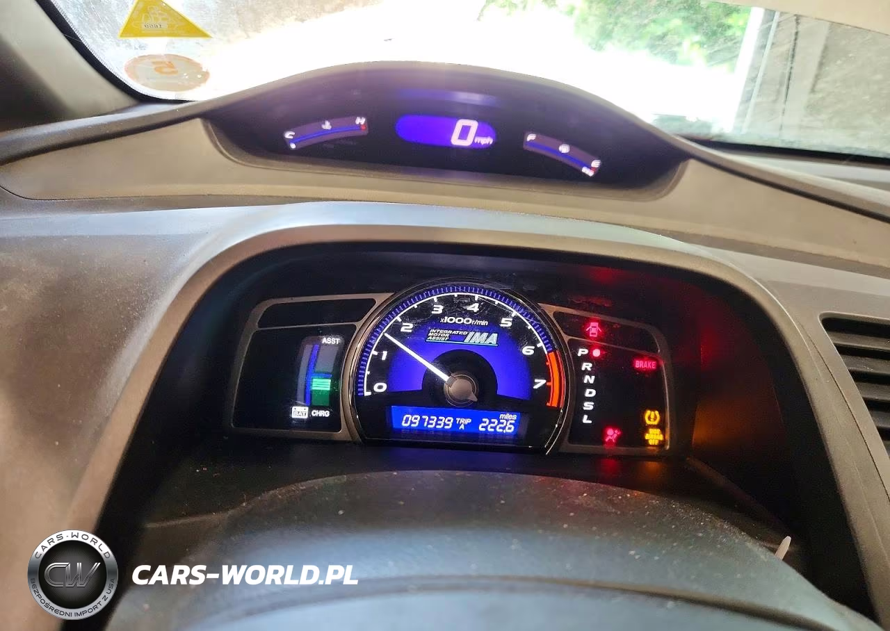2009 Honda Civic Hybrid VIN:JHMFA36299S001004 - 9