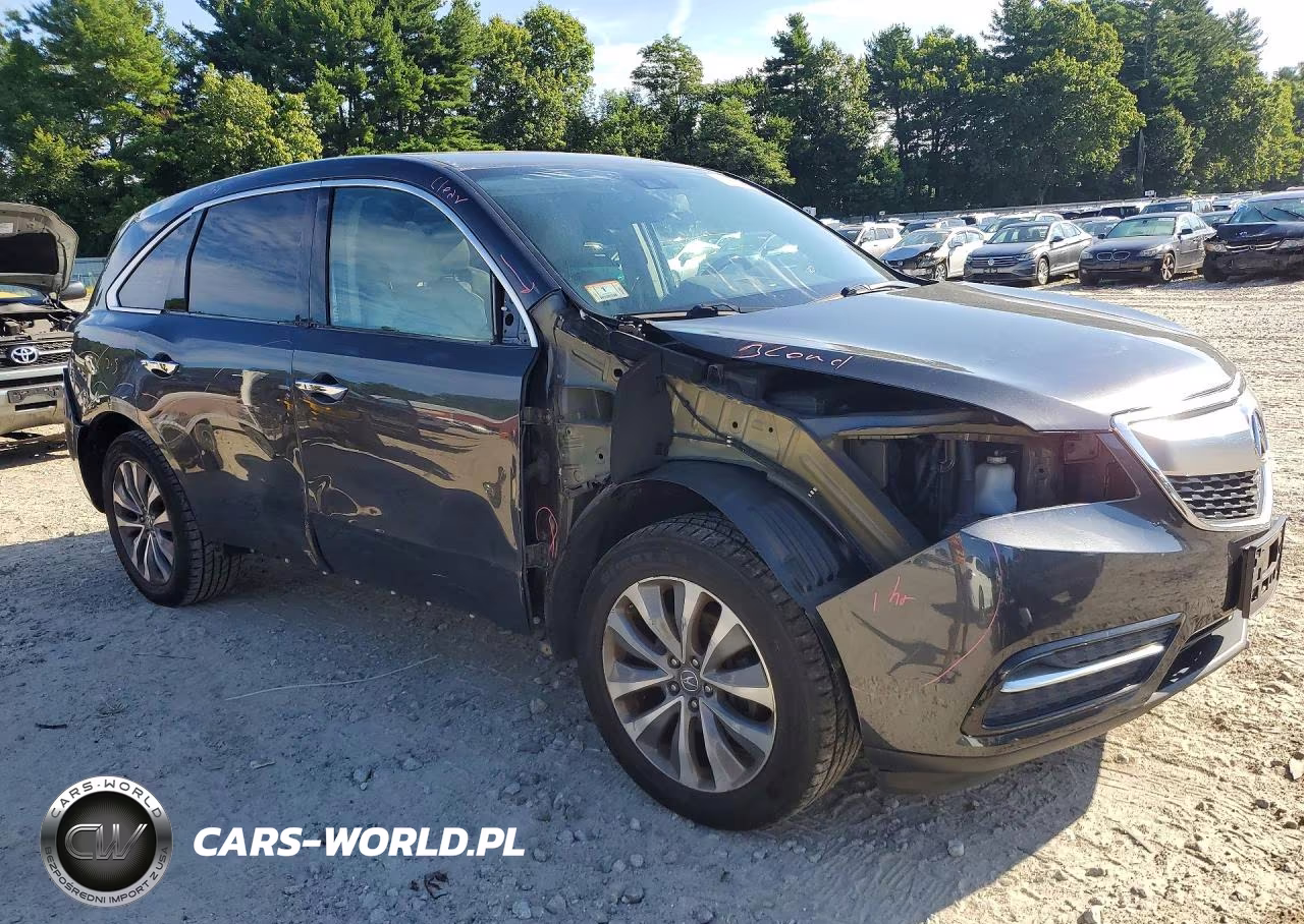 2014 Acura Mdx Technology VIN:5FRYD4H42EB036107 - 4