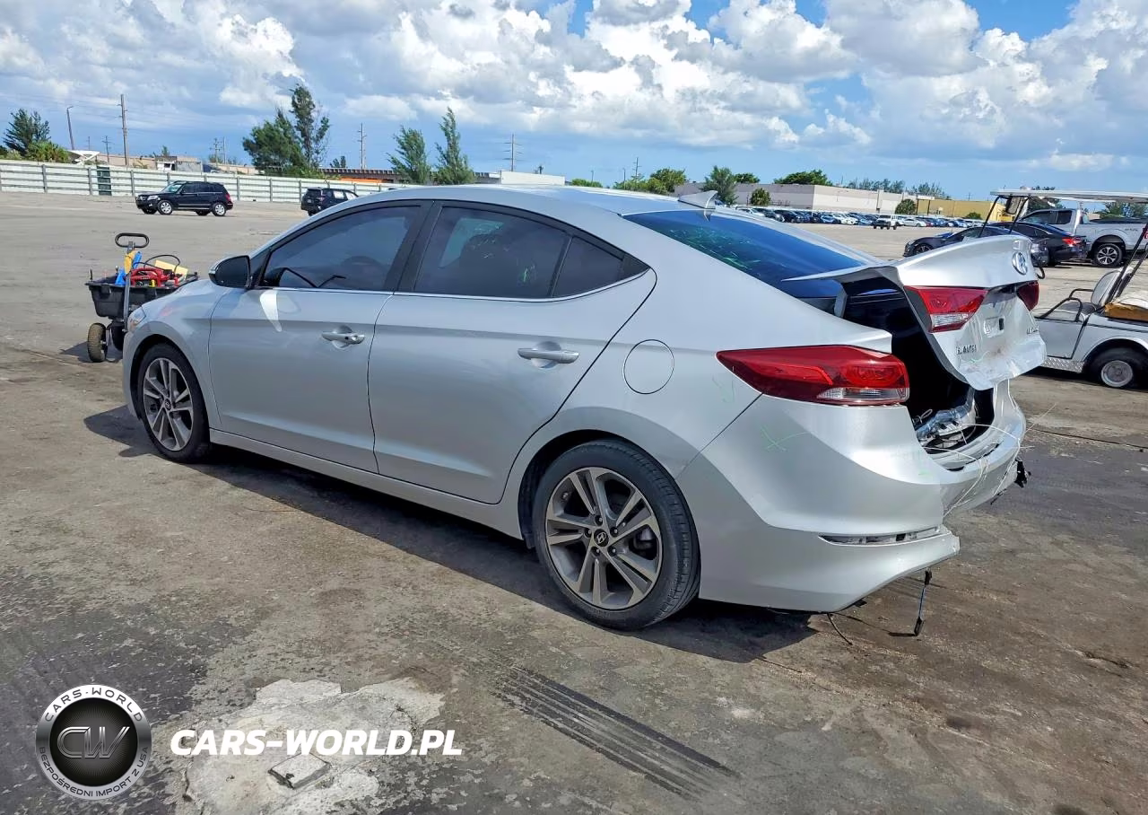 2018 Hyundai Elantra Limited VIN:5NPD84LFXJH283657 - 2