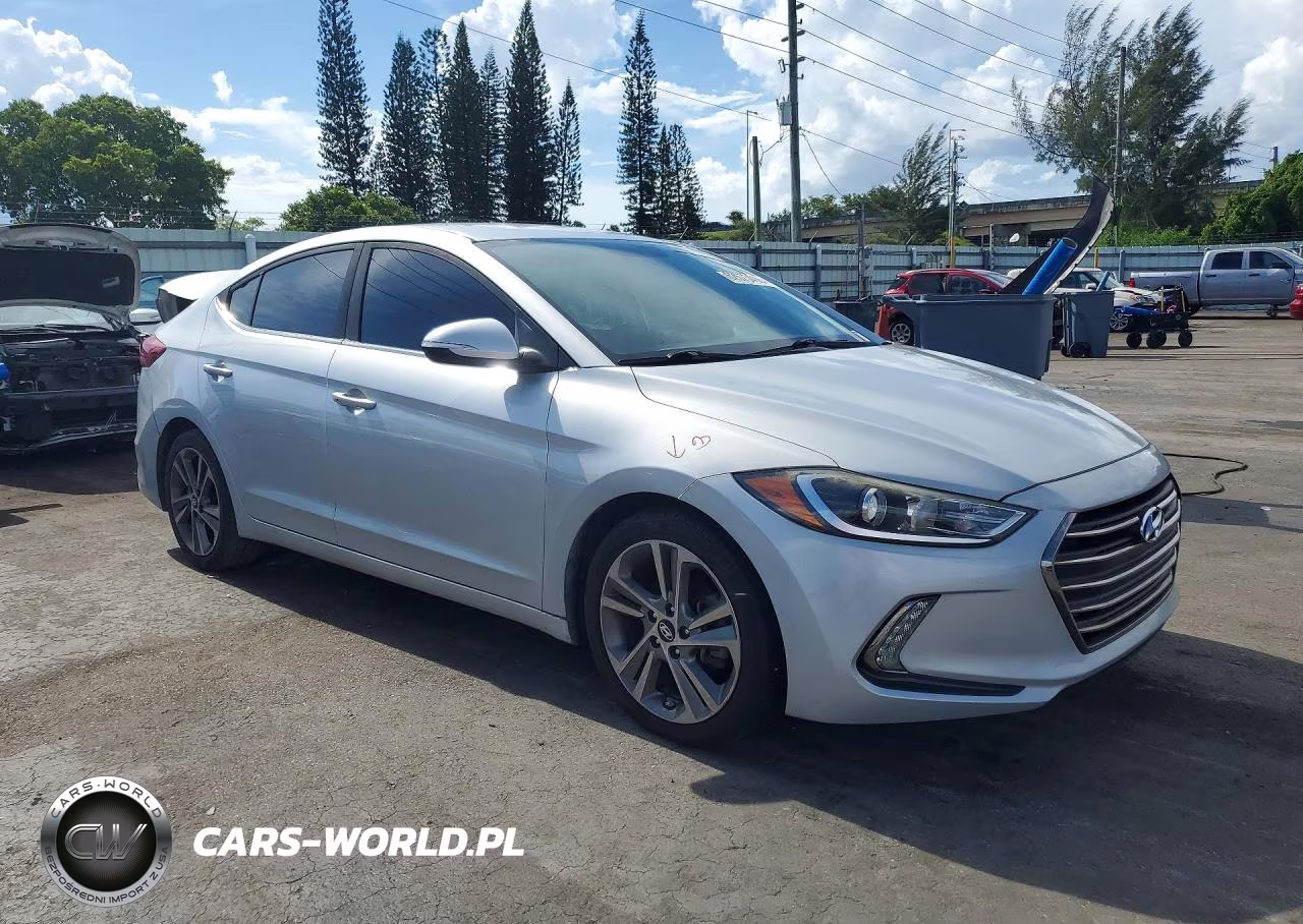 2018 Hyundai Elantra Limited VIN:5NPD84LFXJH283657 - 4