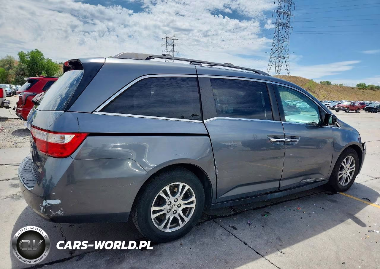 2012 Honda Odyssey Ex VIN:5FNRL5H43CB058662 - 3