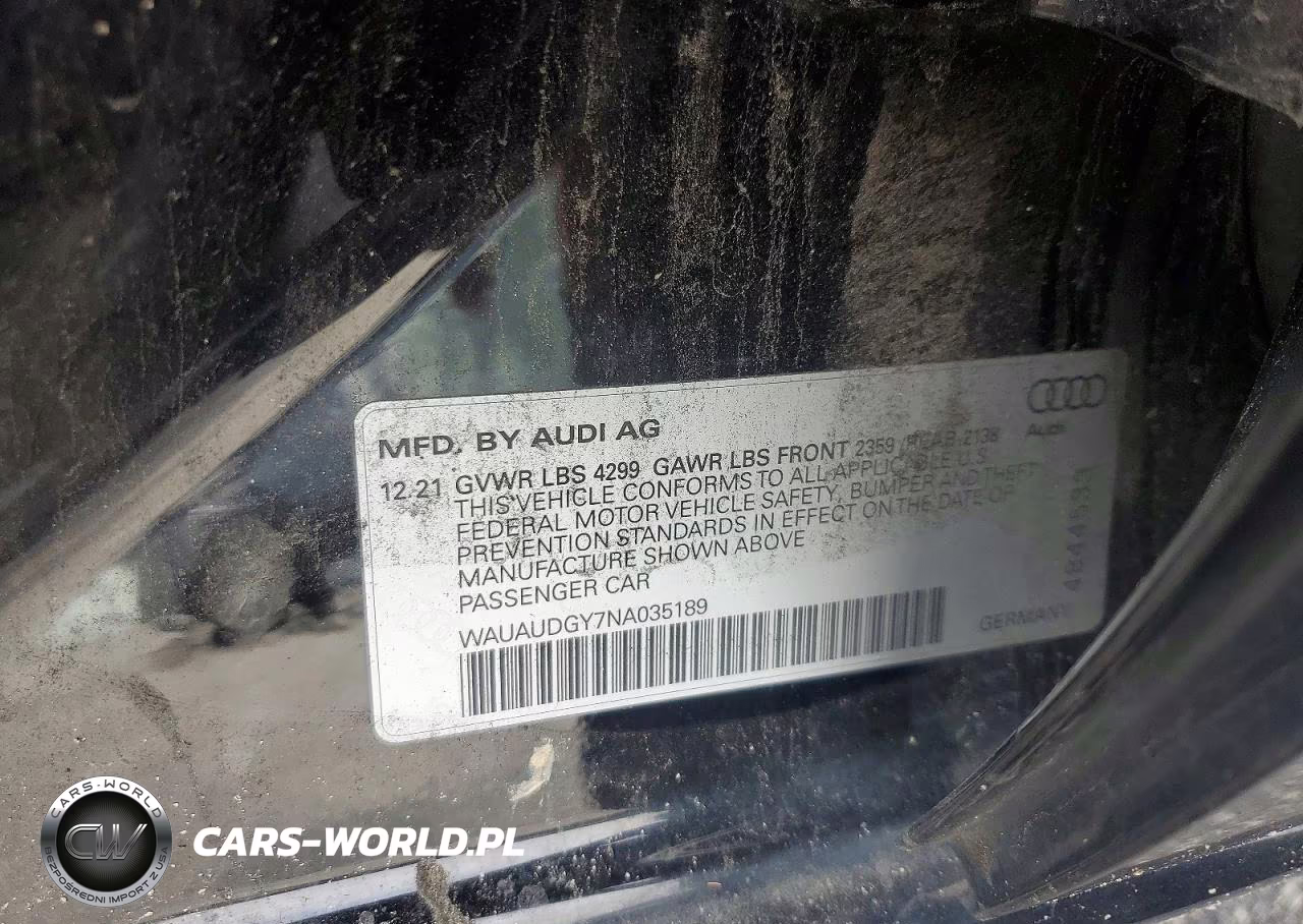 2022 Audi A3 Premium VIN:WAUAUDGY7NA035189 - 12