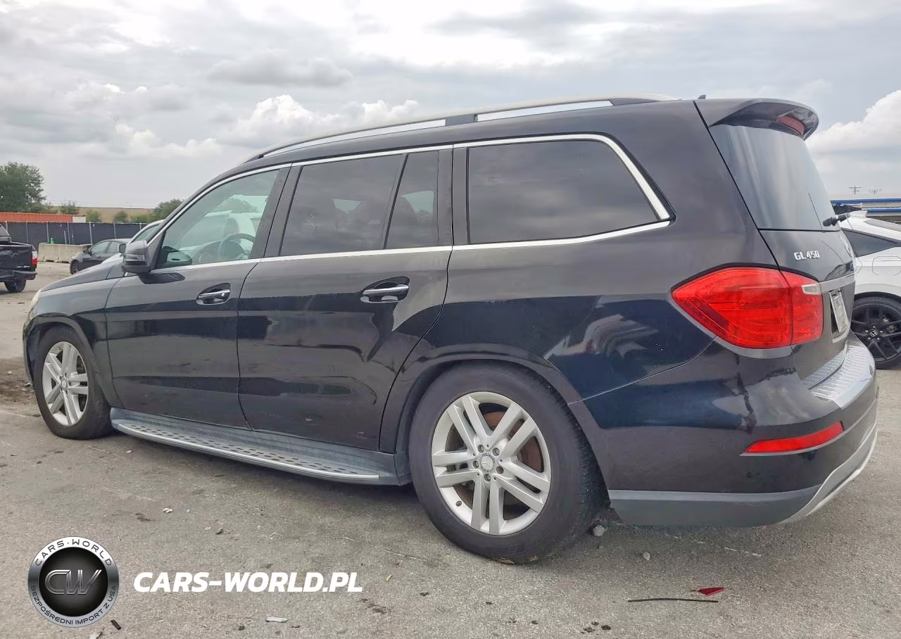 2015 Mercedes-Benz Gl 450 4Matic VIN:4JGDF6EE3FA495400 - 2