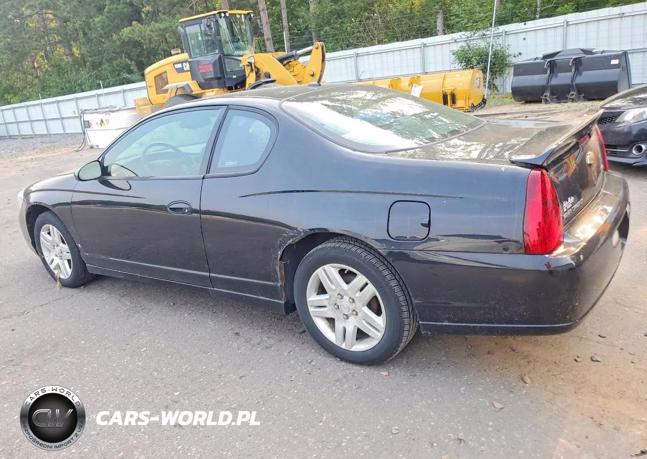 2007 Chevrolet Monte Carlo Lt VIN:2G1WK16K279111130 - 2