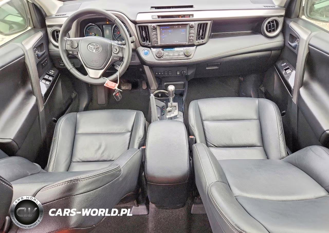 2017 Toyota Rav4 Hv Limited VIN:JTMDJREV4HD106804 - 8