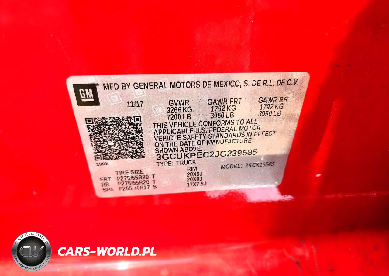 2018 Chevrolet Silverado K1500 Custom VIN:3GCUKPEC2JG239585 - 12