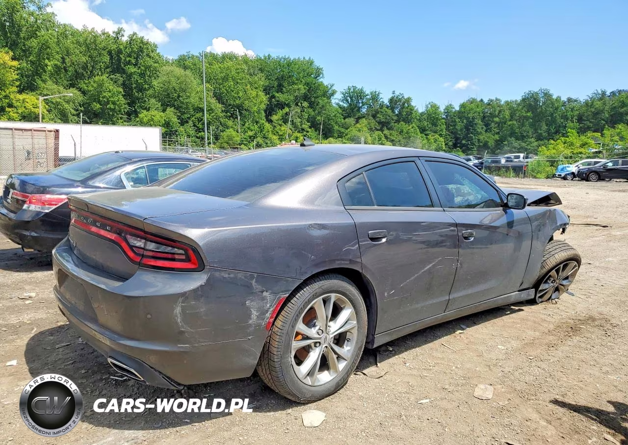 2021 Dodge Charger Sxt Awd VIN:2C3CDXJG6MH549133 - 3