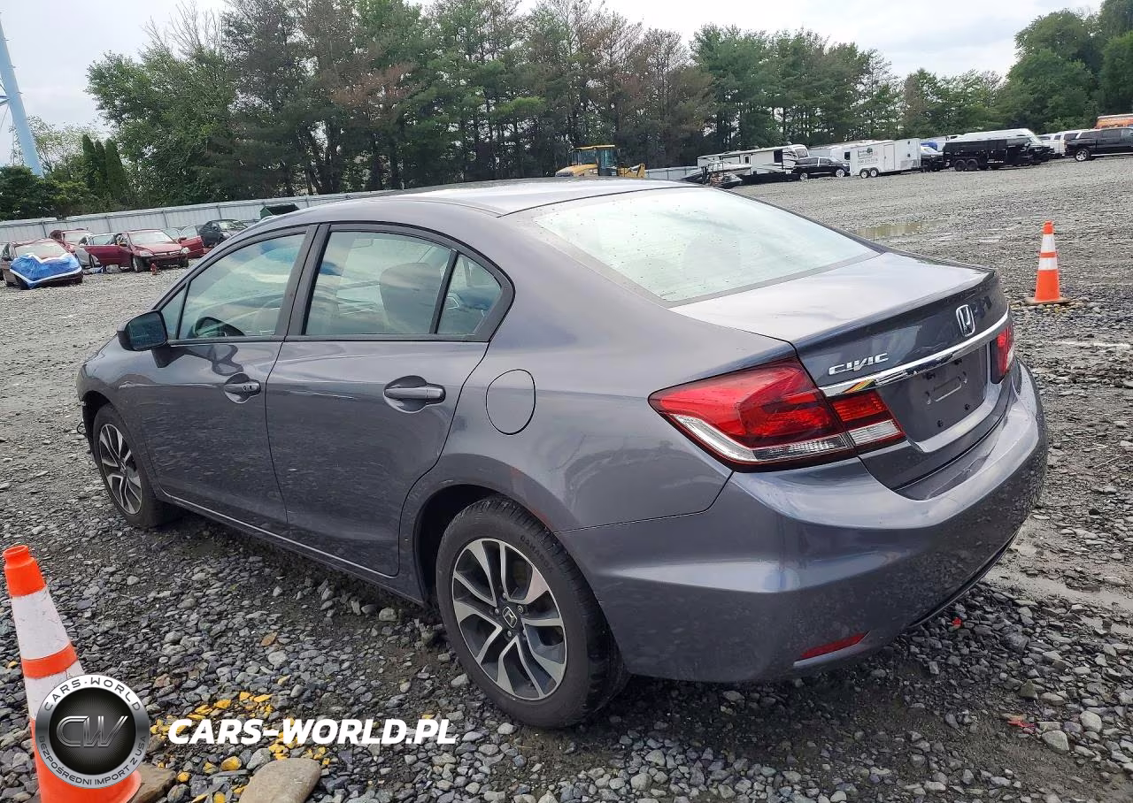 2014 Honda Civic Ex VIN:2HGFB2F89EH538651 - 2