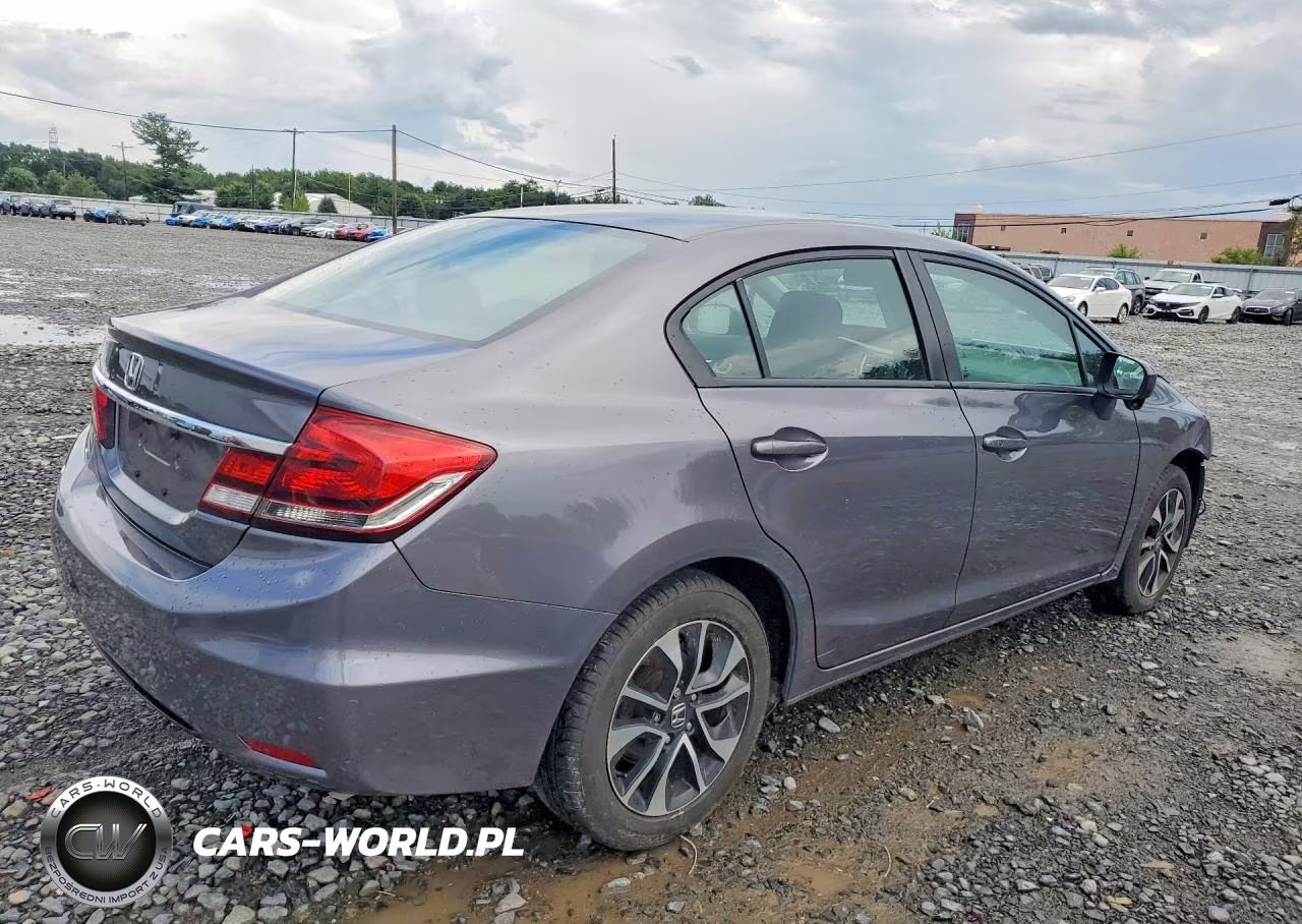 2014 Honda Civic Ex VIN:2HGFB2F89EH538651 - 3