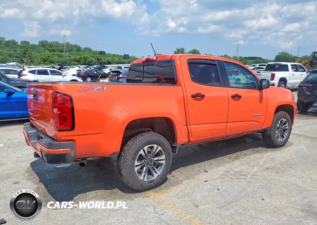 2021 Chevrolet Colorado Z71 VIN:1GCGTDEN7M1291758 - 3